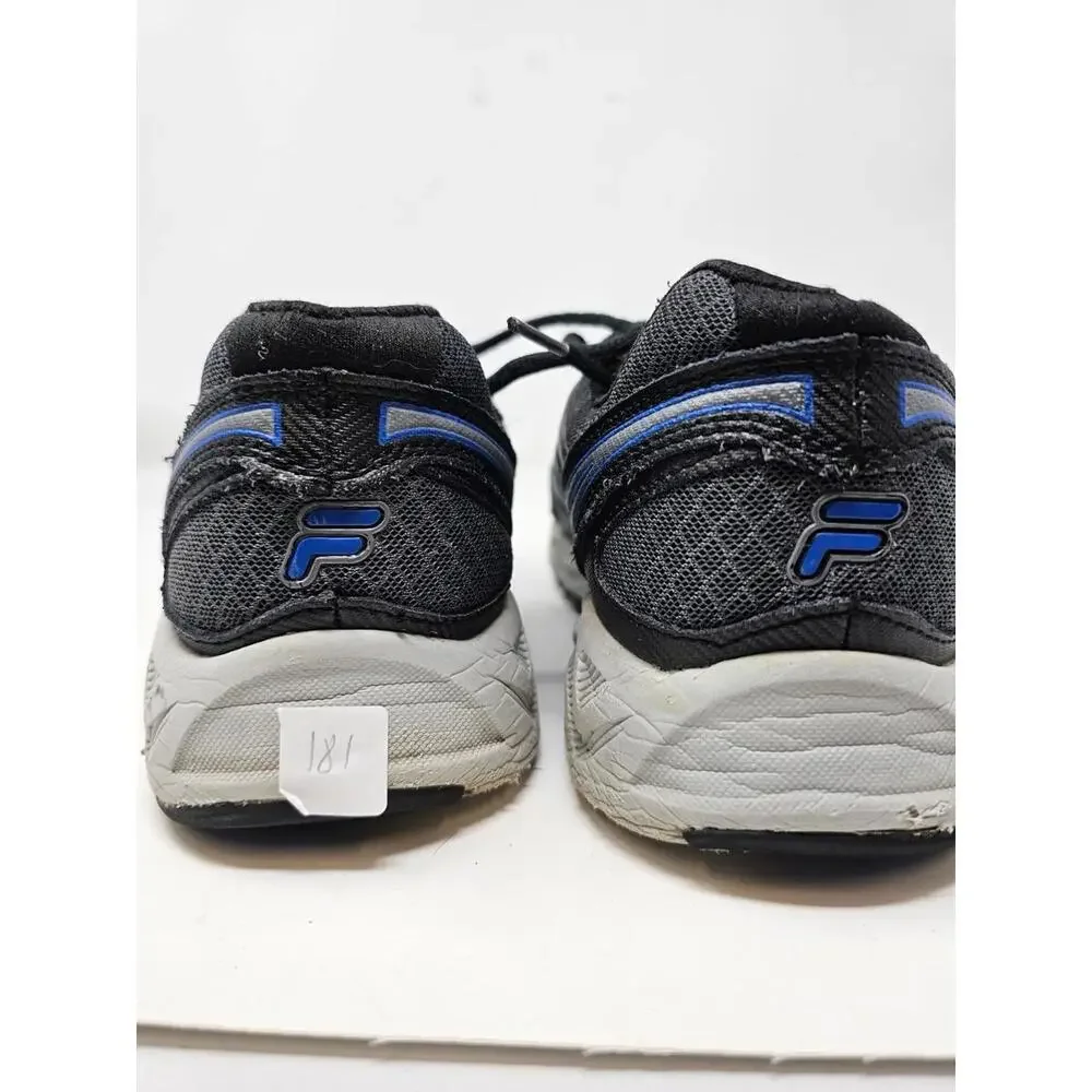 Retro Fila Interstellar 2 Men's‎ Performance Running Shoes Grey Black Blue Sz 10